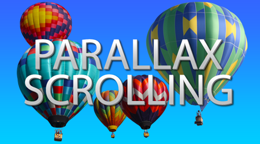 Параллакс-скроллинг Параллакс-прокрутка